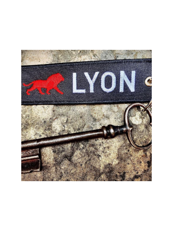 Porte-clés Lyon Onlylyon chez Souvenirsdelyon.com