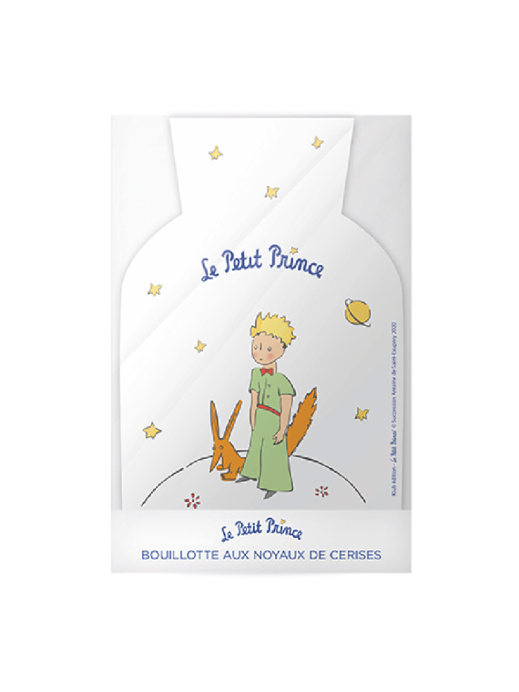 Bouillotte noyaux de cerises le Petit Prince et le Renard chez Souvenirsdelyon.com