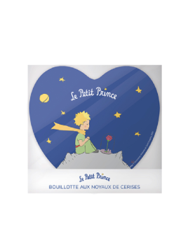 Bouillotte coeur noyaux de cerises le Petit Prince et la Rose chez Souvenirsdelyon.com