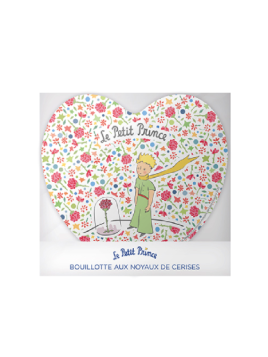 Bouillotte coeur noyaux de cerises le Petit Prince liberty chez Souvenirsdelyon.com