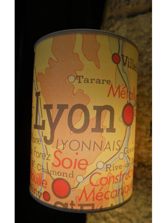 Lyon Geography lamp Souvenirsdelyon.com