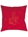Cushion filled with the Little Prince and the fox Souvenirsdelyon.com