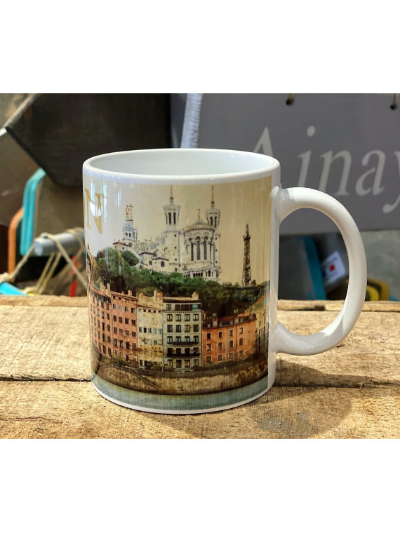 Mug Lyon vintage chez Souvenirsdelyon.com