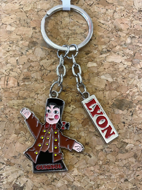 Porte-clés Lyon Guignol souvenirsdelyon.com
