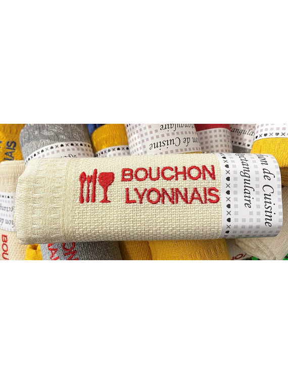 Torchon Lyon Bouchon Lyonnais chez Souvenirsdelyon.com