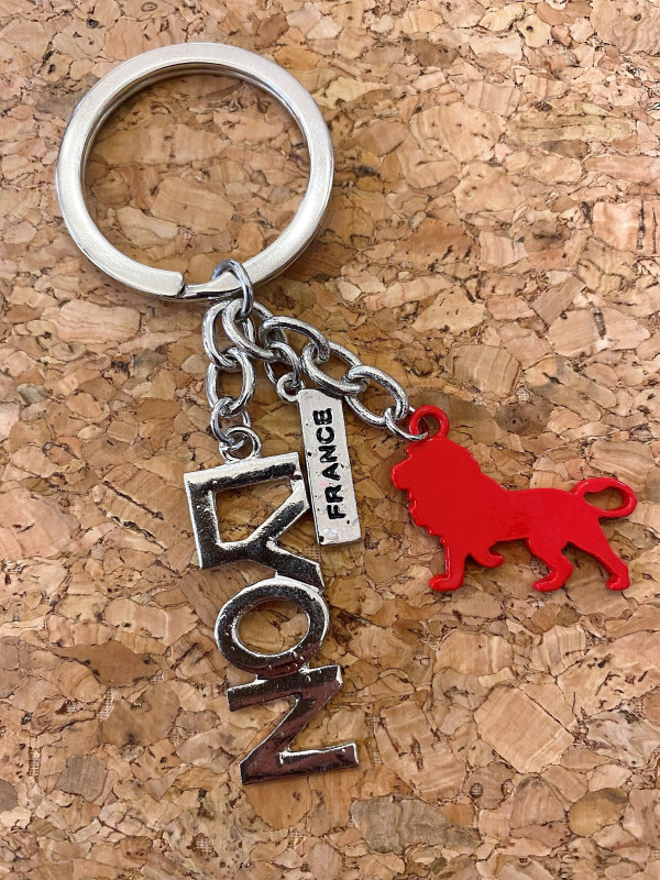 Lyon Onlylyon silver key ring  Souvenirsdelyon.com