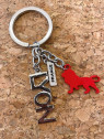 Porte-clés Lyon Onlylyon argent chez Souvenirsdelyon.com