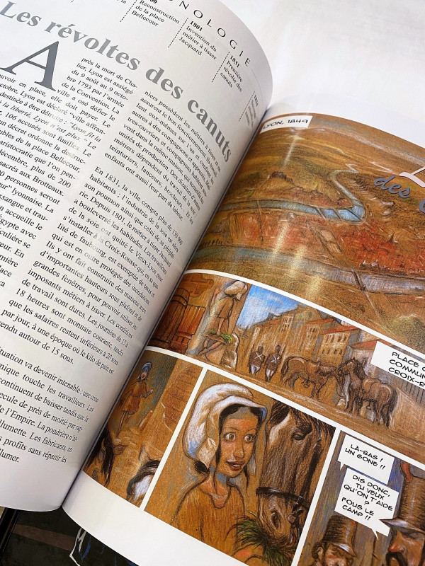 BD Histoires de Lyon vol.1 chez Souvenirsdelyon.com