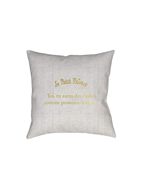 Coussin garni le Petit Prince cape chez Souvenirsdelyon.com