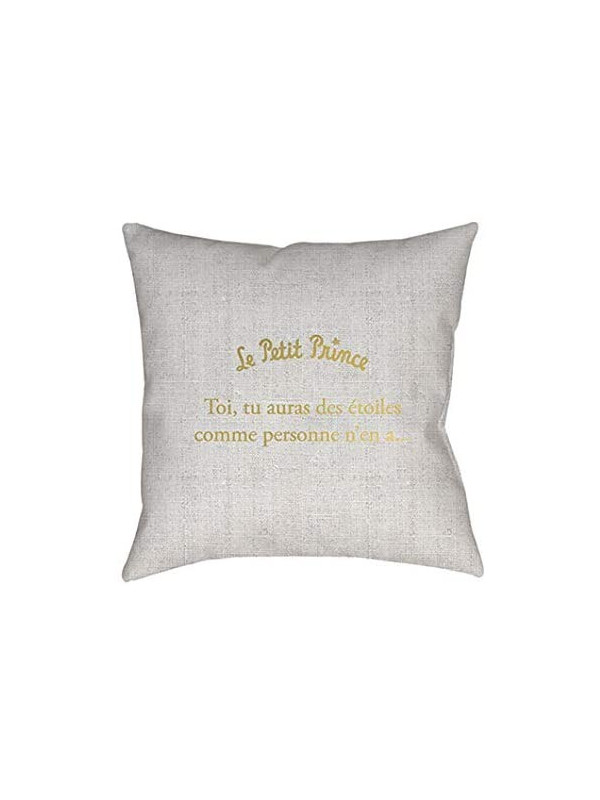 Coussin garni le Petit Prince cape chez Souvenirsdelyon.com