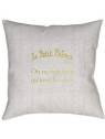 Coussin le Petit Prince et le renard 40x40