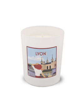 Bougie Lyon naturelle parfumée chez Souvenirsdelyon.Com