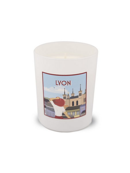 Bougie Lyon naturelle parfumée chez Souvenirsdelyon.Com