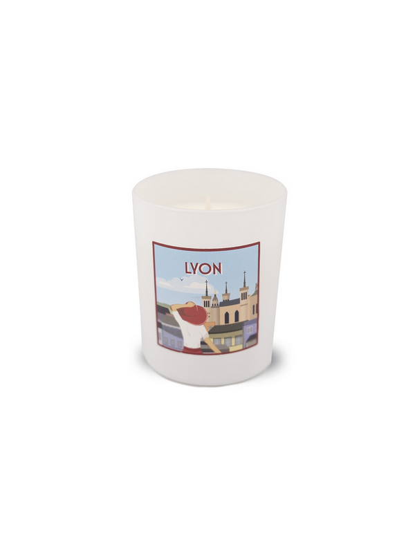 Lyon scented natural candle Souvenirsdelyon.com