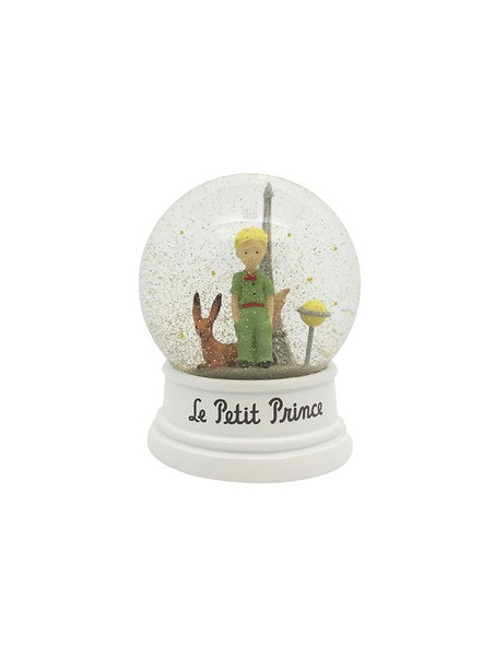 Boule à neige Le Petit Prince, le renard et la tour Eiffel chez Souvenirsdelyon.com