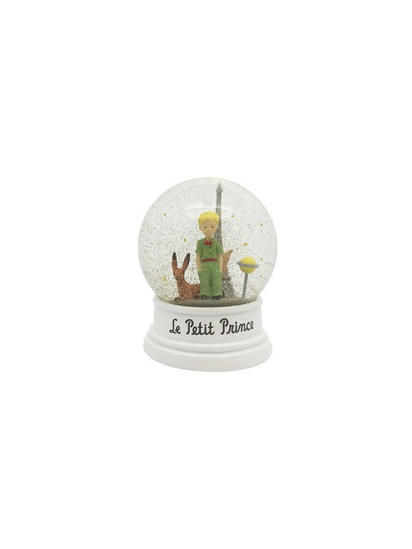 Boule à neige Le Petit Prince, le renard et la tour Eiffel chez Souvenirsdelyon.com