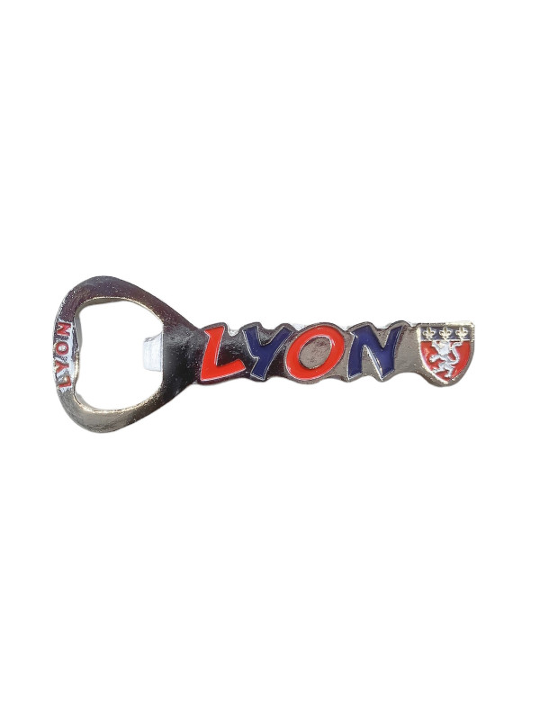 Magnet Lyon décapsuleur chez Souvenirsdelyon.com