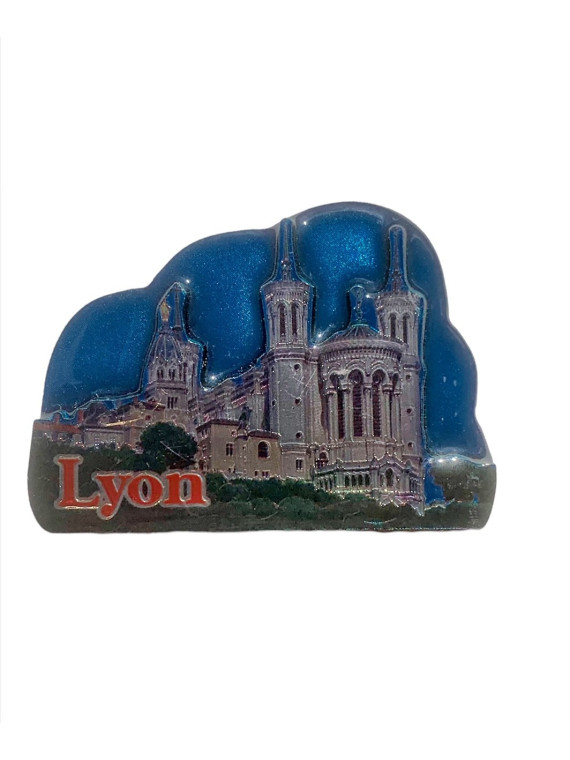 Magnet Lyon Basilique de Fourvière chez Souvenirsdelyon.com