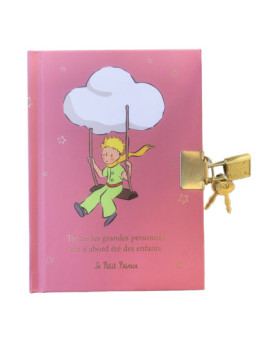 Carnet secret A6 le Petit Prince rose chez Souvenirsdelyon.com