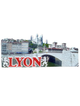 Magnet Lyon vue sur le Vieux-Lyon chez Souvenirsdelyon.com