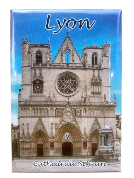 Magnet Cathédrale Saint Jean Souvenirsdelyon.com