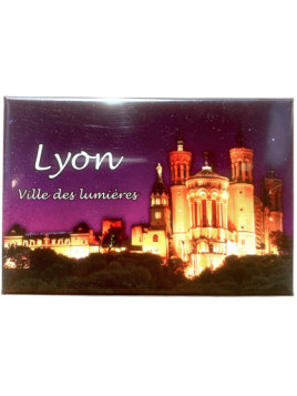 Magnet Lyon Basilique de Fourvière chez Souvenirsdelyon.com