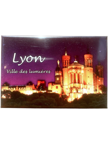 Magnet Lyon Basilique de Fourvière chez Souvenirsdelyon.com