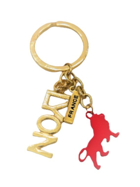 Lyon Onlylyon gold key ring