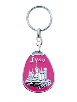 Key ring Lyon Basilica of Fourvière Souvenirsdelyon.com