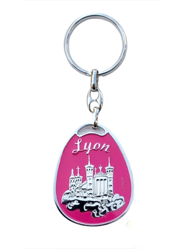 Key ring Lyon Basilica of Fourvière Souvenirsdelyon.com