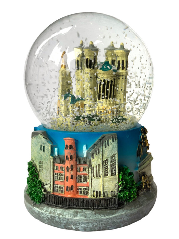 Boule à neige Lyon Fourvière grande chez Souvenirsdelyon.com
