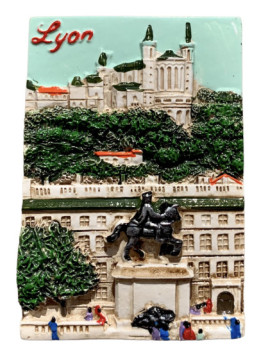 Magnet Basilique de Fourvière chez Souvenirsdelyon.com