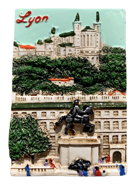 Magnet Basilique de Fourvière chez Souvenirsdelyon.com