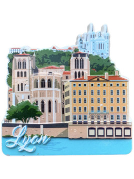 Magnet Lyon Vieux-Lyon chez Souvenirsdelyon.com