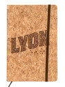 Notebook Lyon stars cork A5 souvenirsdelyon.com