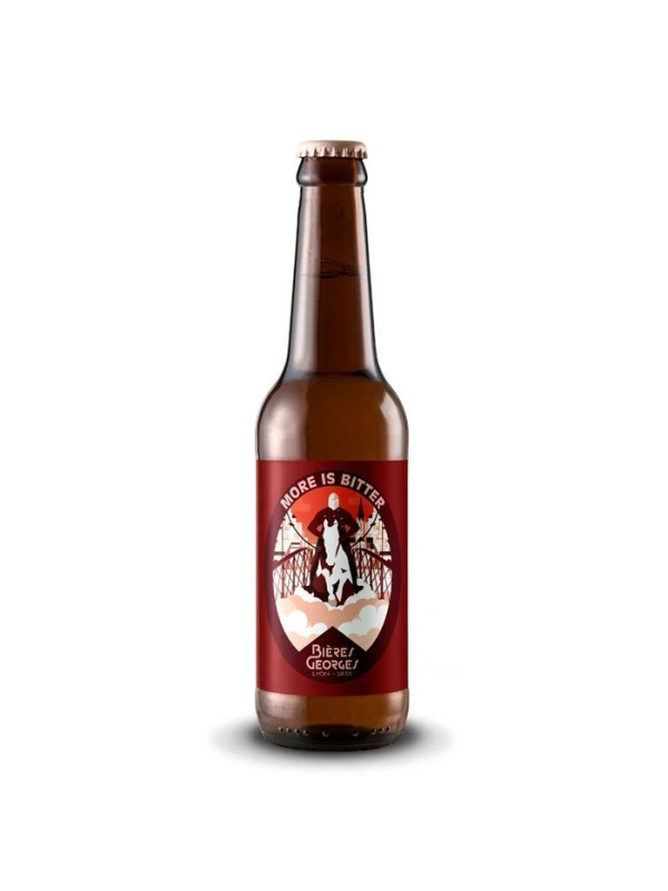 Beer Georges MORE IS BITTER souvenirsdelyon.com