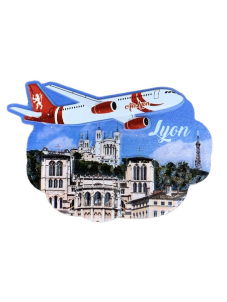Magnet Lyon Air Lyon chez Souvenirsdelyon.com