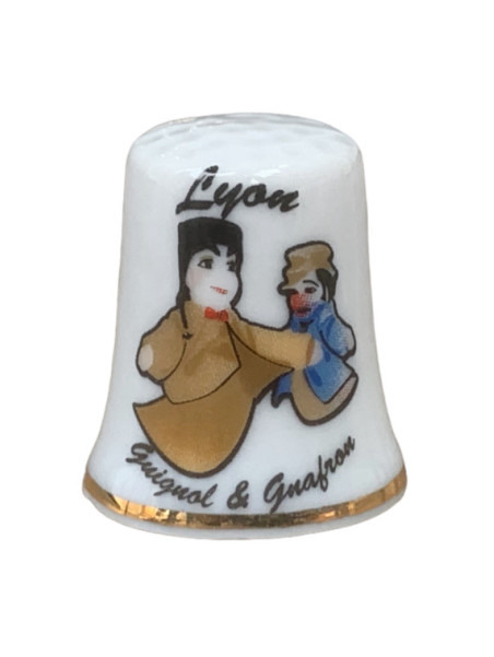 Collectible thimble Lyon Guignol