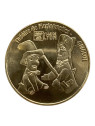 Médaille Souvenirs de Lyon Basilique de Fourvière / Théâtre Guignol chez Souvenirsdelyon.Com