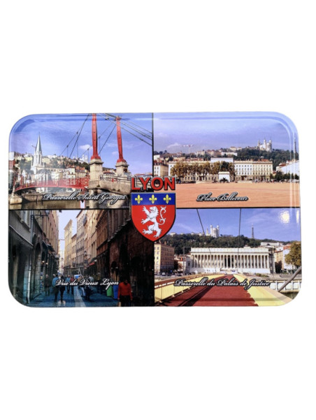 Boîte à sucre Lyon multivues chez Souvenirsdelyon.com