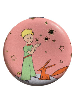 Miroir Macaron Petit Prince rose chez souvenirsdelyon.com
