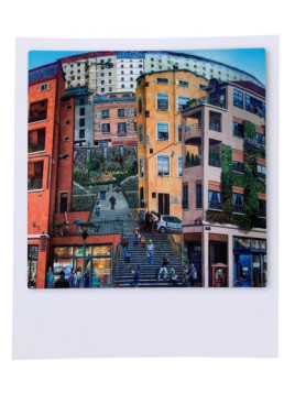 Polaroid Postcard - The Wall of the Canuts