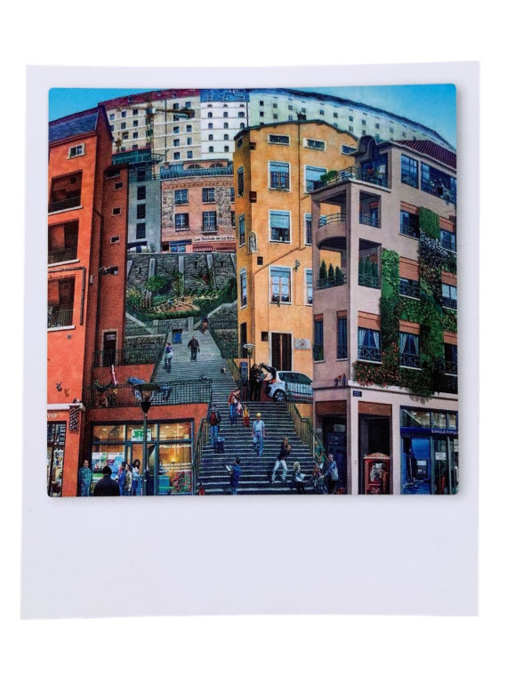 Polaroid Postcard - The Wall of the Canuts