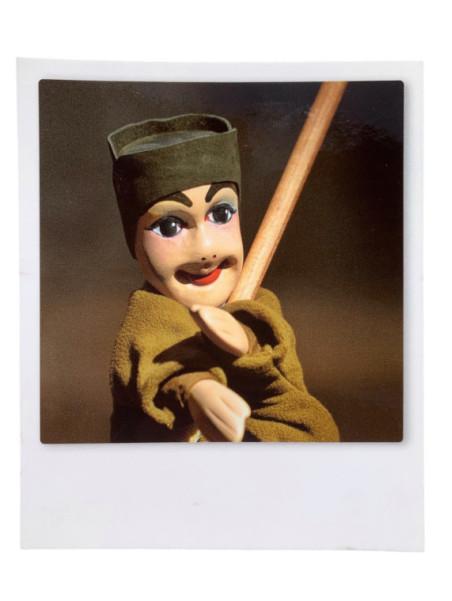 Carte Postale Polaroid - Guignol chez souvenirsdelyon.com