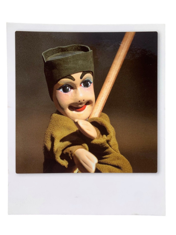 Polaroid Postcard - Guignol souvenirsdelyon.com