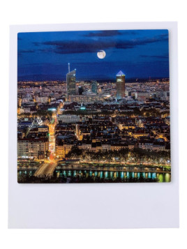 Carte Postale Polaroid - Part-Dieu chez souvenirsdelyon.com