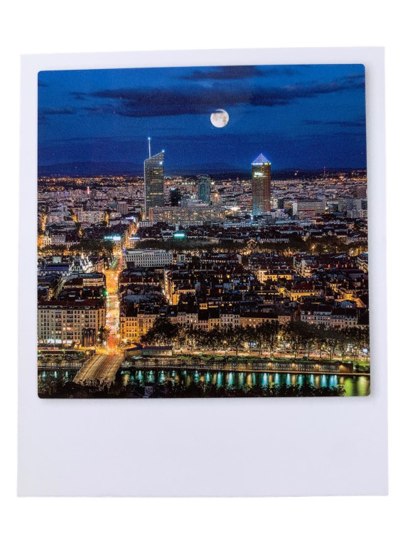 Carte Postale Polaroid - Part-Dieu chez souvenirsdelyon.com