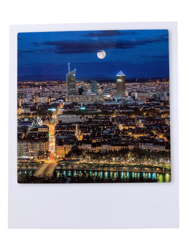 Carte Postale Polaroid - Part-Dieu chez souvenirsdelyon.com