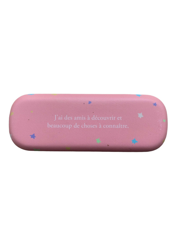 Boîte à Lunettes enfant Le Petit Prince arc-en-ciel chez souvenirsdelyon.com