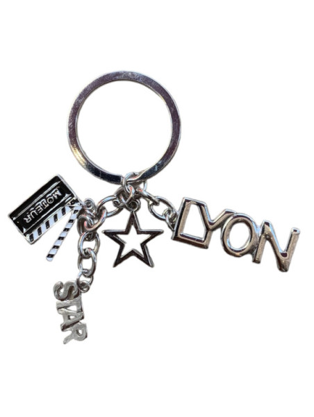 Porte-clés Lyon Cinéma chez Souvenirsdelyon.com